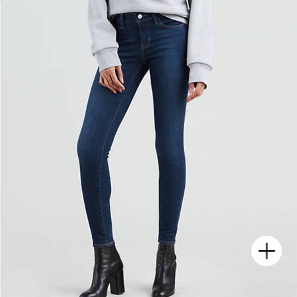 Levi’s 710 SUPER SKINNY WOMEN'S JEANS Novelty Indigo - Dark Wash